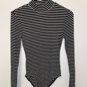 Striped Long Sleeve Bodysuit